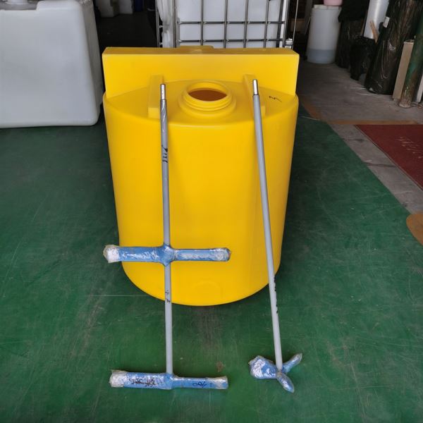 耐酸碱塑料加药箱防腐蚀搅拌罐带计量泵搅拌桶滚塑工艺