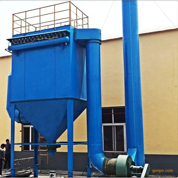 单机脉冲布袋式除尘器原理结构图