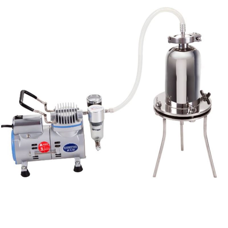 不锈钢可换膜除菌除杂质液体澄清正压过滤器