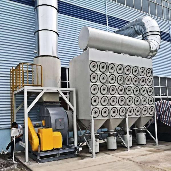 等离子切割机滤筒除尘器烟雾除尘设备