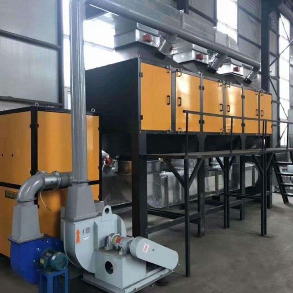 风量喷漆房有机废气催化燃烧设备