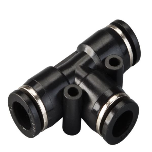 电器直通三通塑料气管接头