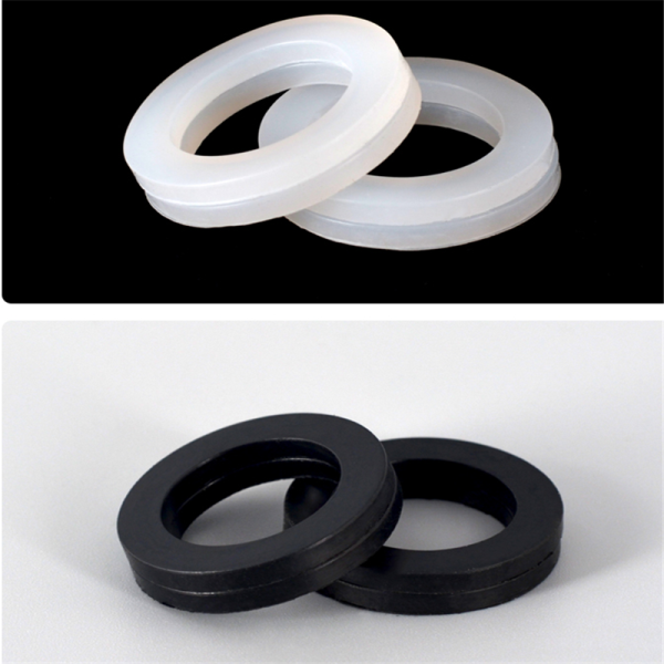 橡胶平垫圈硅胶垫圈四氟尼龙聚氨酯垫片密封圈减震圈氟胶圈