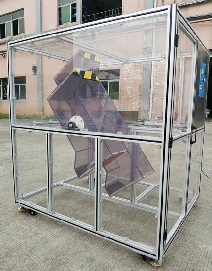 箱式二工位滚筒跌落试验机