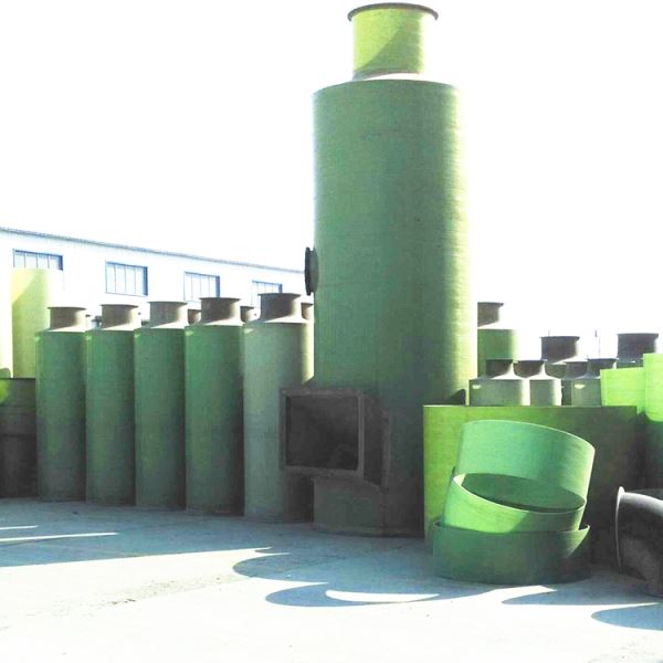 生产定制玻璃钢净化塔脱硫除尘器厂