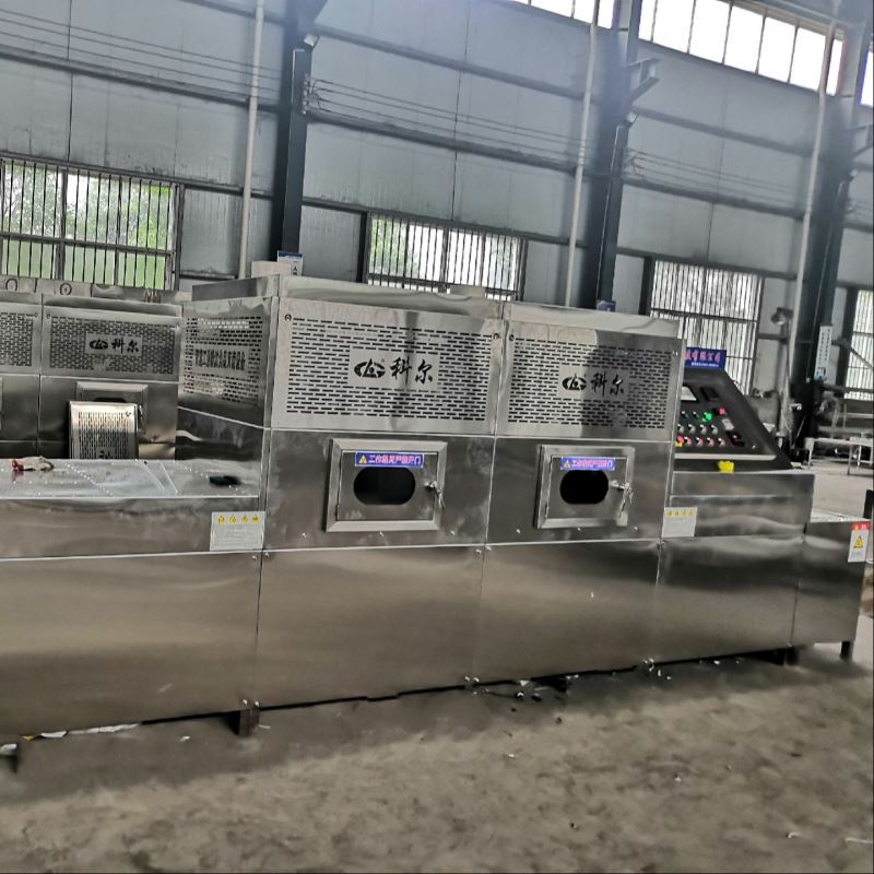 隧道式山药片微波干燥设备