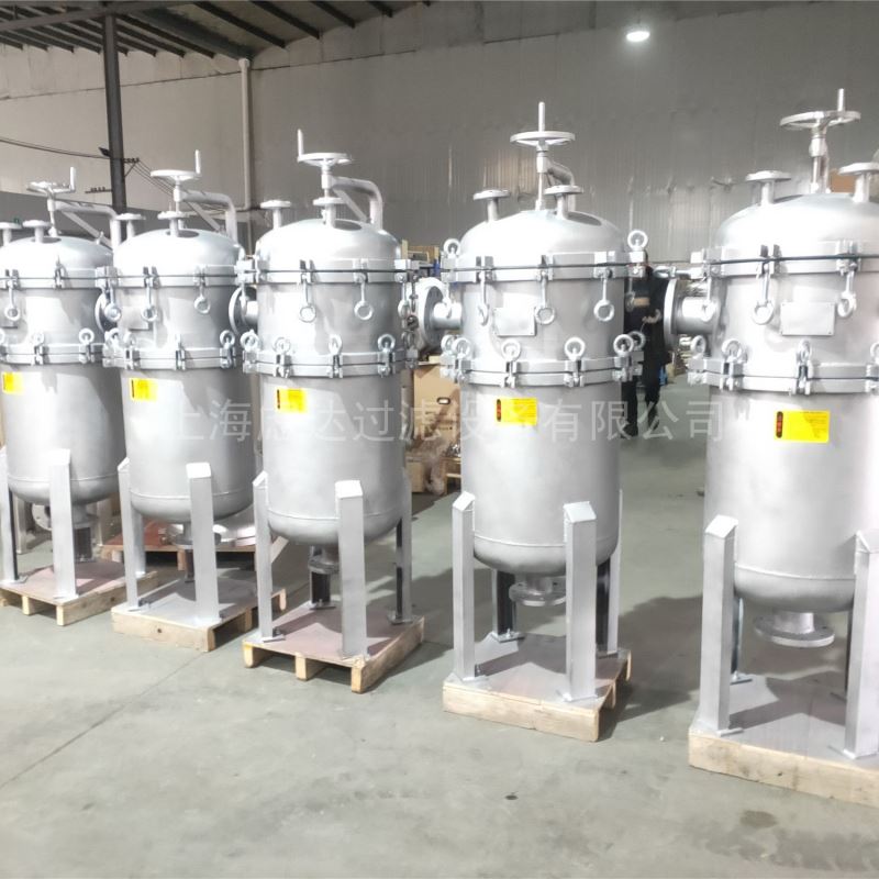过滤碳钢衬氟过滤器袋式滤芯式防腐涂层四氟