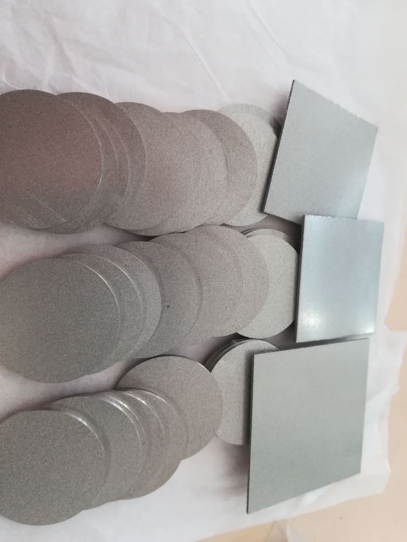 宇泰超薄钛粉末烧结滤片微孔烧结板