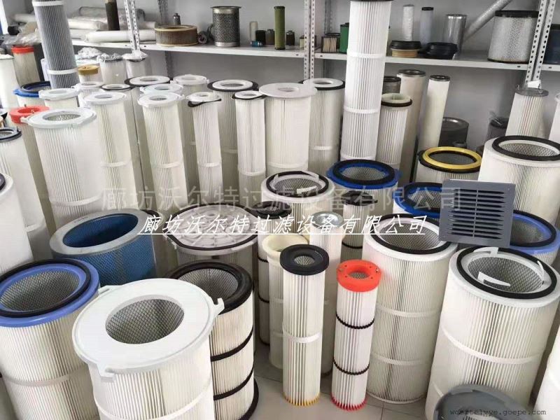 抛丸机喷砂机除尘滤筒六耳快拆式工业环保除尘滤芯