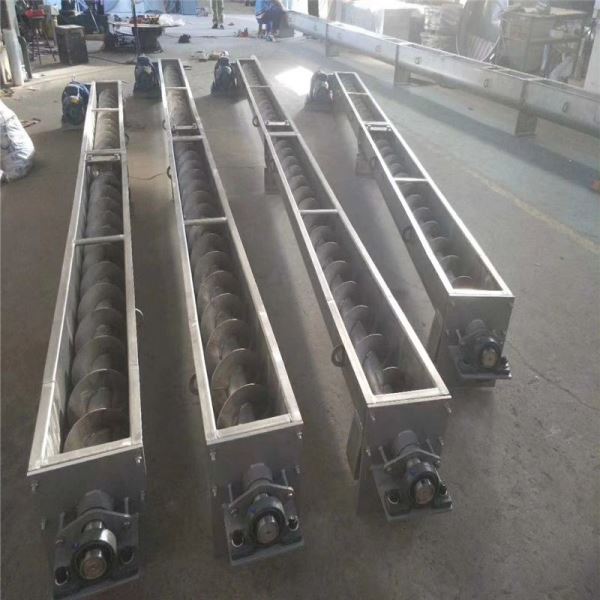 无轴螺旋输送机输送粉状粘性物料输送机械机械