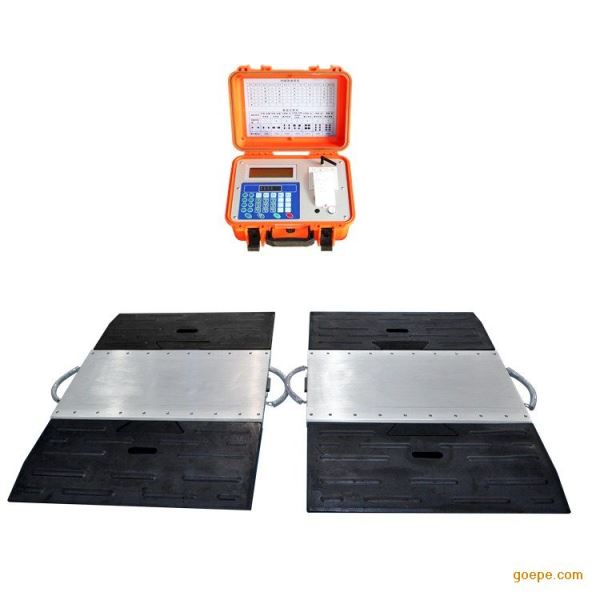 无线动态便携式轴重仪