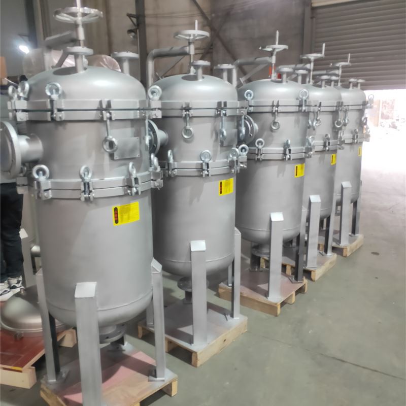 过滤碳钢衬袋式过滤器袋衬四氟袋式过滤机