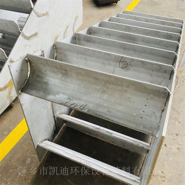 双列叶片式空气分布器按客户要求制作