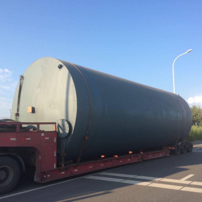 大化工防腐钢衬塑储罐现场制作的施工队伍成熟的施工技术