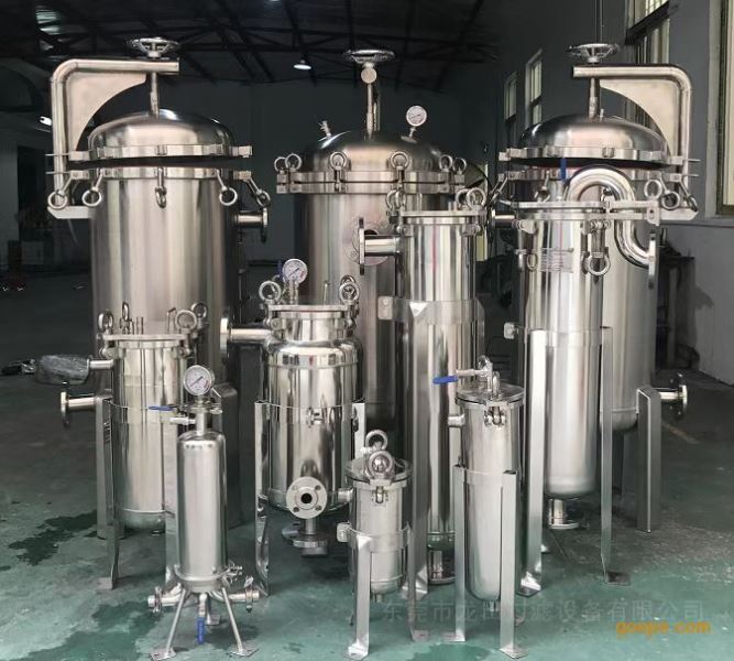 侧入式塑料并联蓝式过滤器固液分离器移动式过滤器