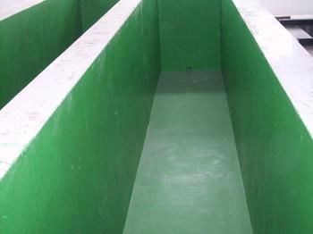 混凝土基础防腐施工水泥基面环氧玻璃钢三布五涂防腐