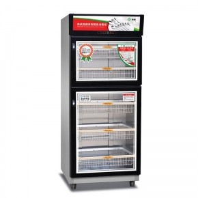 变频消毒柜立式双门消毒柜