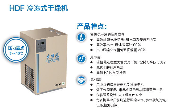 风干燥机风冷冻式干燥机风冷干机