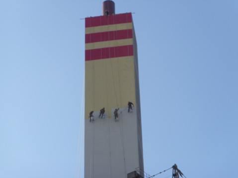 锅炉房烟囱刷油漆施工公司