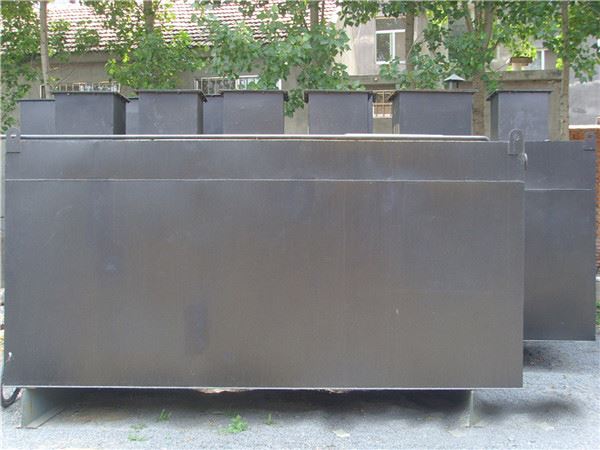 洗车废水处理设备生产工艺