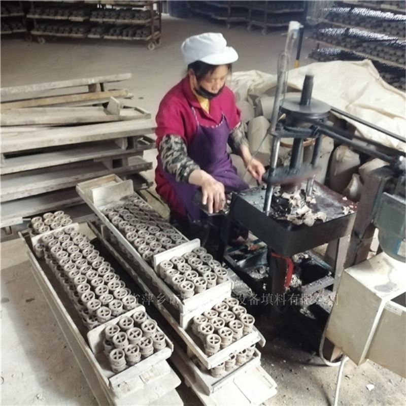 高效梯形填料干燥塔陶瓷阶梯环散堆填充料