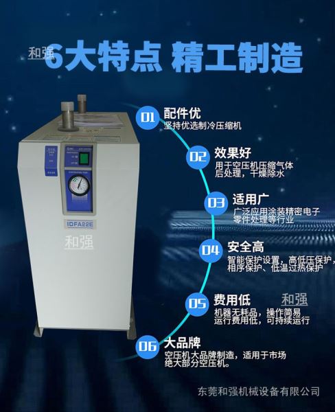 干燥机冷冻式全新冷干机每小时陶瓷行业