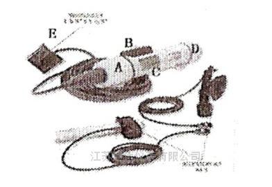 无线传输便携式超声波测深仪