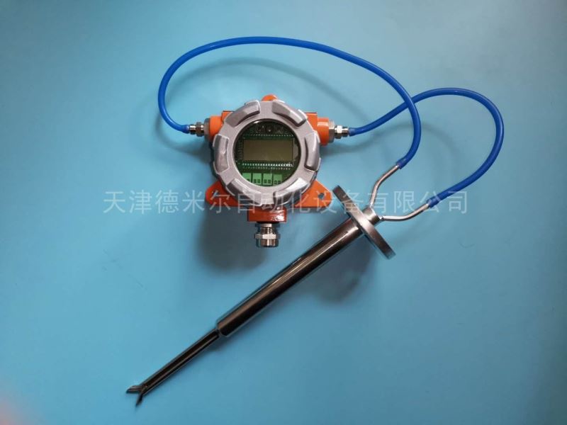 高温风速变送器数字在线风速仪法兰分体插入式德尔