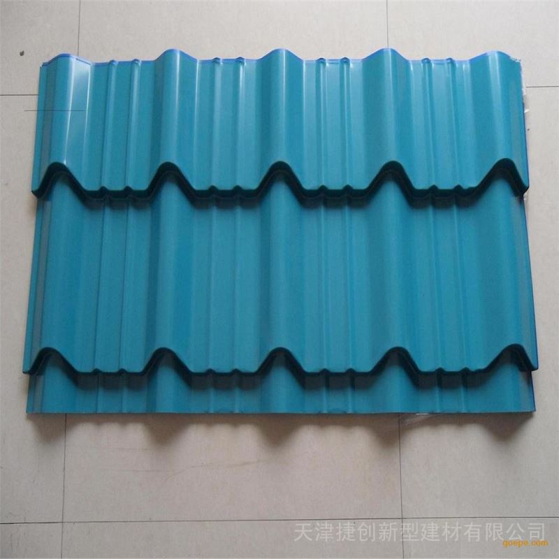 彩钢房古瓦古建造彩钢板屋面彩色钢瓦