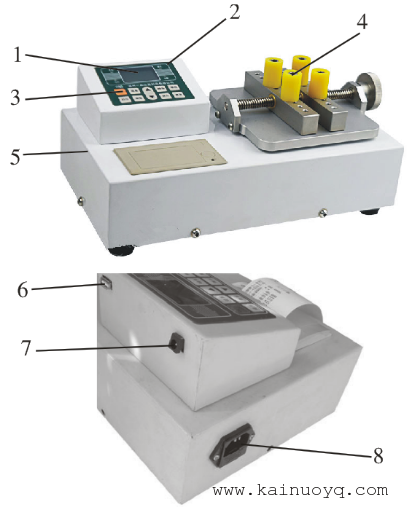 瓶盖紧合扭矩数显测试仪
