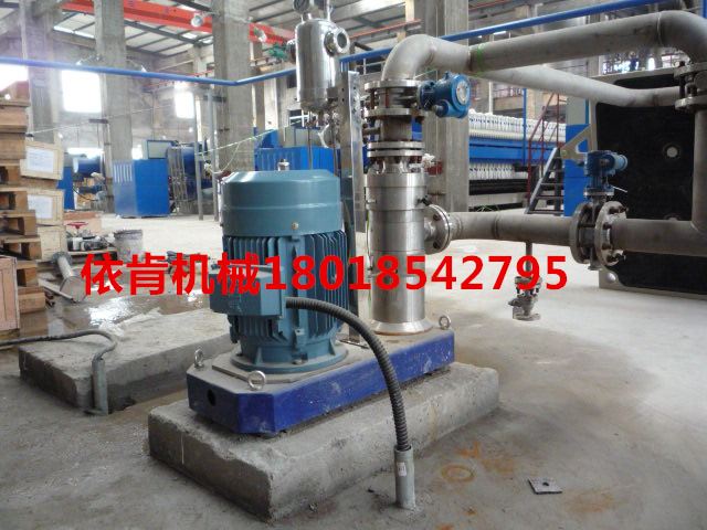 复合锂基润滑脂在线剪切泵式高速均质机