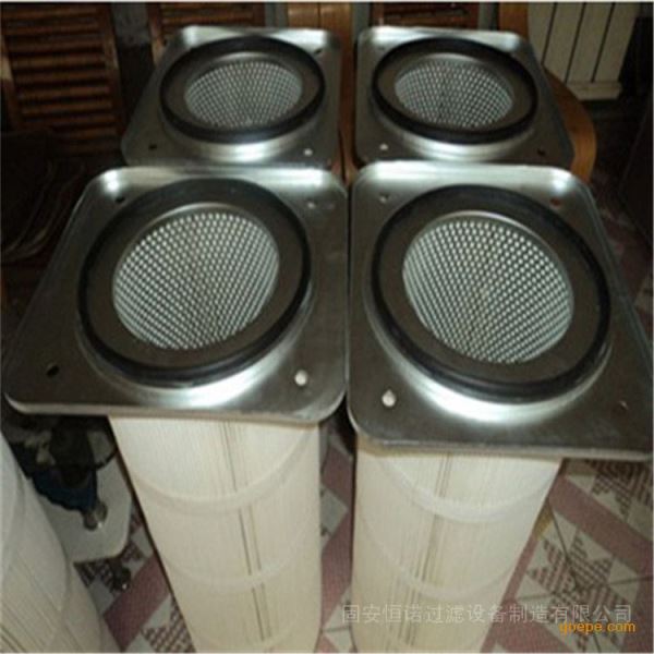 方形卡盘上装式除尘滤芯滤筒