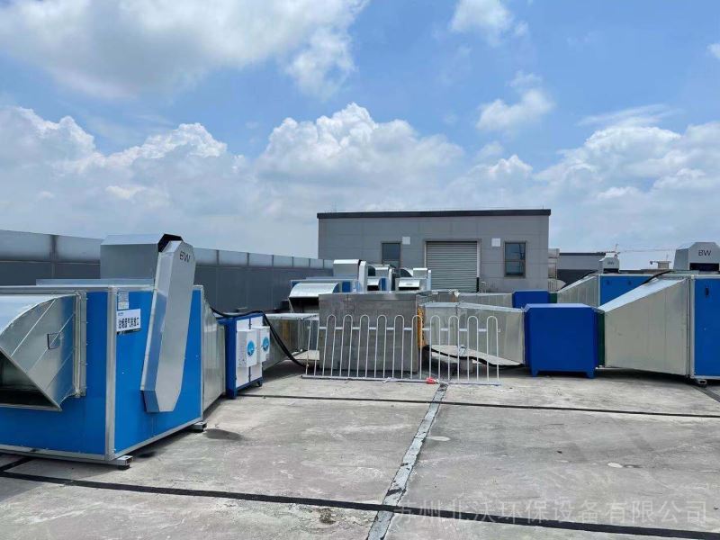 酒店烧烤店厨房排油烟净化系统改造安装