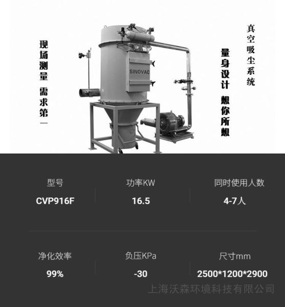 选煤厂煤化工负压吸尘系统粉尘治理工业除尘设备