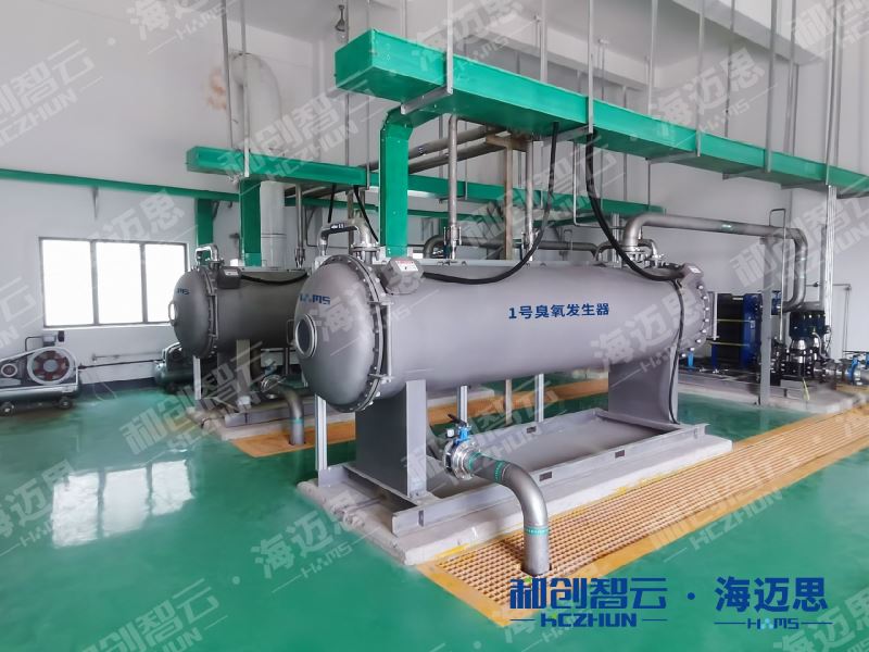 臭氧发生器自来水厂预氧化消毒设备智云