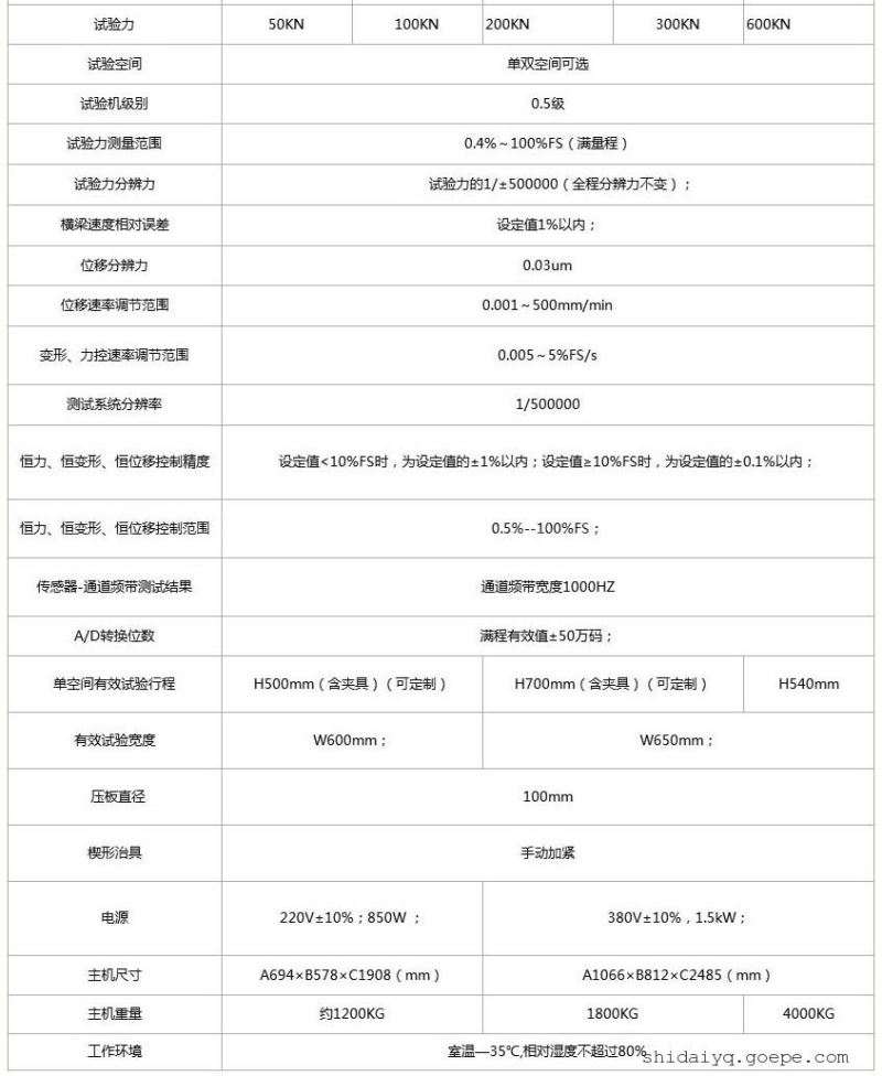 微机控制电子力学试验机