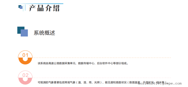 高速公路能见及路面状况在线监测系统