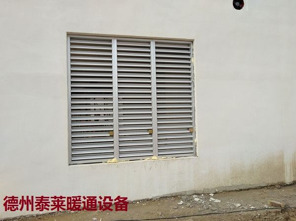 单层固定防雨百叶窗